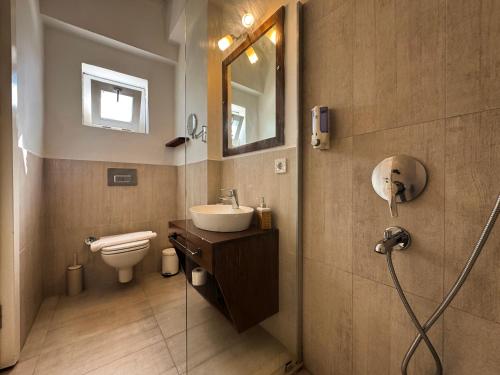 Et badeværelse på Villa Peri Alacati