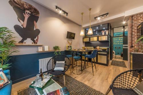 Charming Flat 15 Minutes Montmartre-Sacre-Coeur -Champ Gauche-