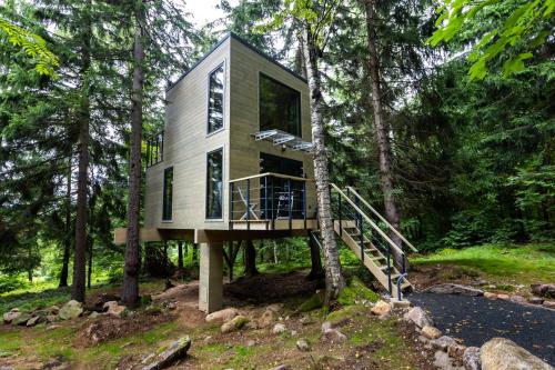 Treehouse Karpacz - Magiczne domki na drzewie w Karpaczu - wyjatkowy nocleg blisko natury