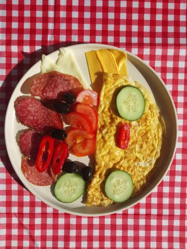 Mad på pensionatet eller i nærheden