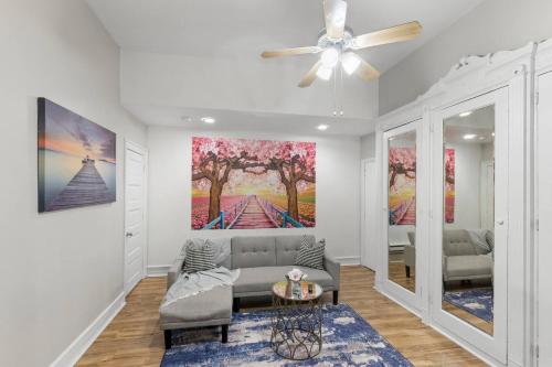 Deluxe Flat In Center City 휴식 공간