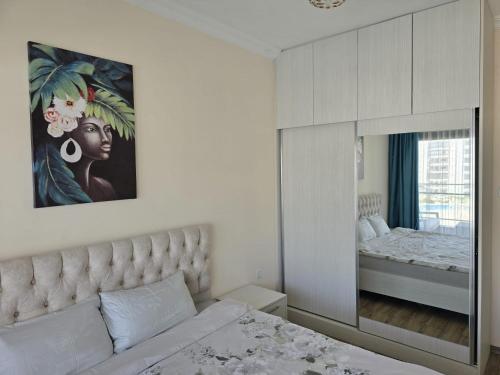 Postel nebo postele na pokoji v ubytování Charming 1+1 Caesar Resort Apartment