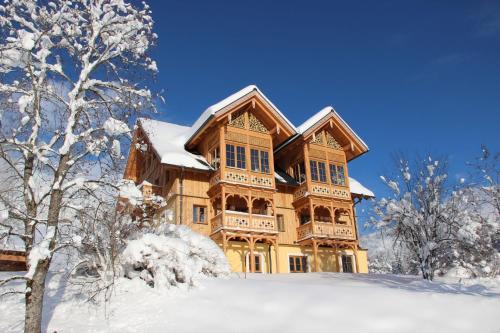 冬のOberweiglhof Penthouseの様子