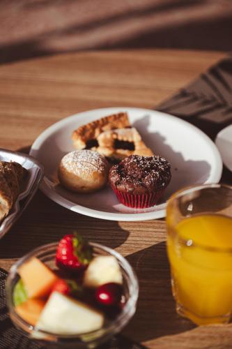 Nourriture dans l'hôtel ou à proximité