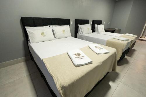JBR Park Hotelにあるベッド