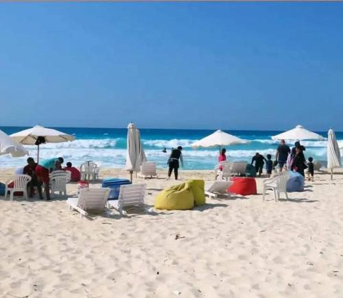 شاليه من غرفتين سانتوريني الساحل الشمالي