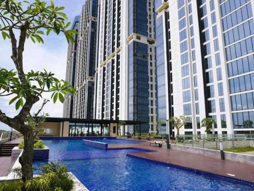 Πισίνα στο ή κοντά στο Apartment Meisterstadt Pollux Habibie Batam - Japanese Design