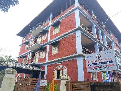 Bangunan di mana terletaknya resort