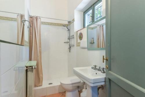 Koupelna v ubytování Art Studio