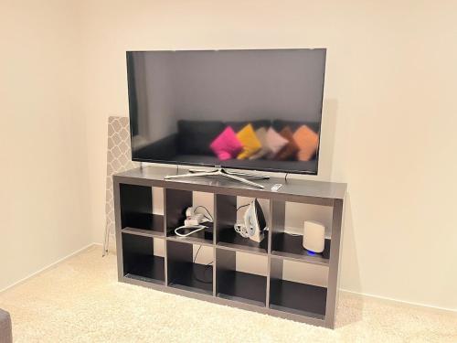 TV a/nebo společenská místnost v ubytování The retreat