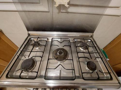 Η κουζίνα ή μικρή κουζίνα στο Marina 6 Beach Chalet