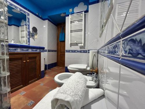 Koupelna v ubytování El balcón del Príncipe