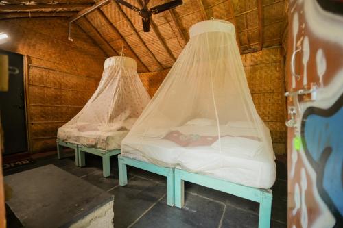 Lázně a/nebo wellness v ubytování Hampi nature Cottage