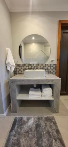 Ein Badezimmer in der Unterkunft Kiewiets Nest