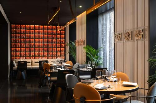 Posezení v ubytování art'otel Rome Piazza Sallustio, Powered by Radisson Hotels