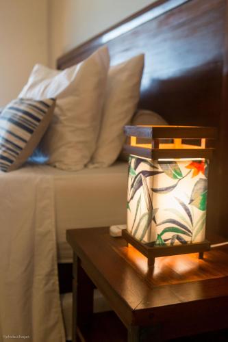 Cama o camas de una habitación en Sunset Beach Taíba Hotel