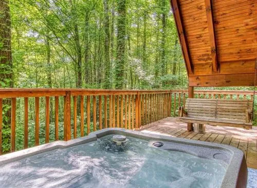 Honeysuckle-Romantic Cabin for 2 on top of the MTN photo 1