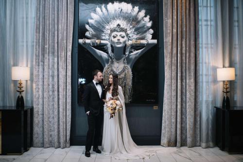 Επισκέπτες που μένουν στο The Allegro Royal Sonesta Hotel Chicago Loop