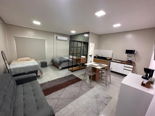 Ruang duduk di Vilarin Lofts