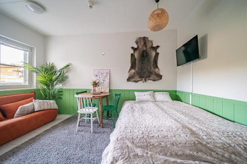 Katil atau katil-katil dalam bilik di Levistar Arctic blueberry