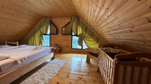 Postelja oz. postelje v sobi nastanitve Vila Tea Durmitor