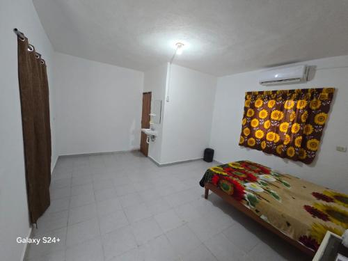 Postel nebo postele na pokoji v ubytování Hotel Maná Calakmul