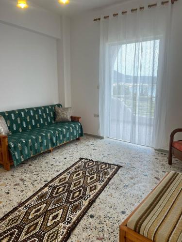 Χώρος καθιστικού στο Appartements in Epidaurus Yialassi