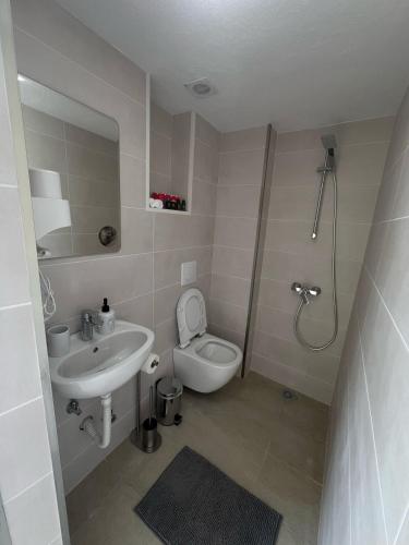 Ένα μπάνιο στο Appartements in Epidaurus Yialassi