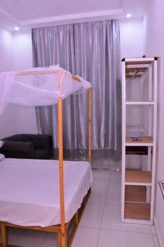 Katil atau katil-katil dalam bilik di Detached house