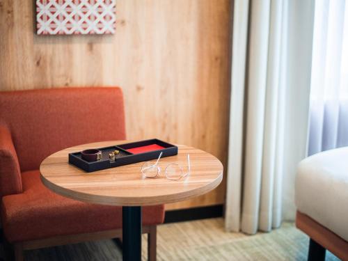 Un lugar para sentarse en Mitsui Garden Hotel Kumamoto