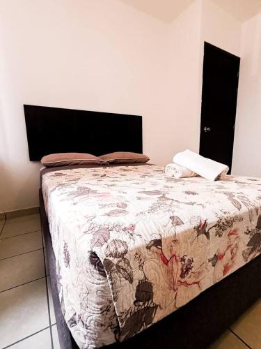Postel nebo postele na pokoji v ubytování Tu Espacio Ideal Cerca de GDL