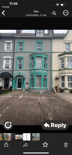a picture of a building with a picture of it at Mayfair House in Llandudno