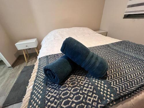 Postel nebo postele na pokoji v ubytování Comfortable departamento en Coronel