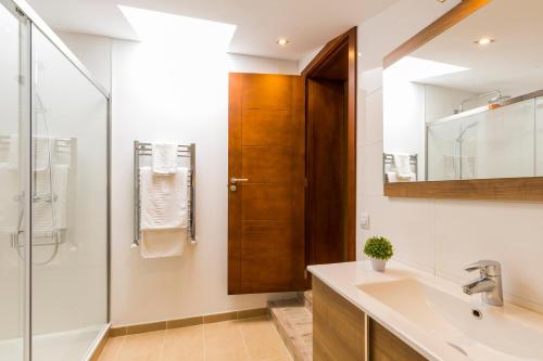 Koupelna v ubytování Agroturisme Sa Torre