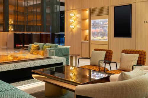 Atwell Suites Shanghai Wuning by IHGにあるシーティングエリア
