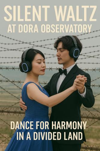 a movie poster of a man and a woman wearing headphones at The Guesthouse DMZ Stay in Paju