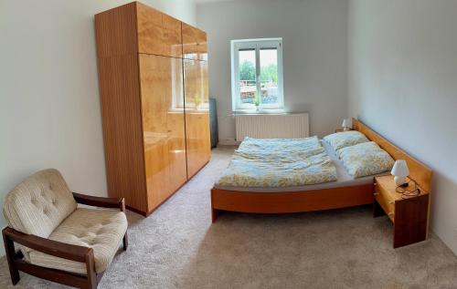 Postel nebo postele na pokoji v ubytování Apartmán 656
