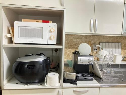 Η κουζίνα ή μικρή κουζίνα στο Accommodation near Yeongil University