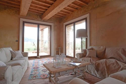 Χώρος καθιστικού στο Tuscany Forever Premium Apartments