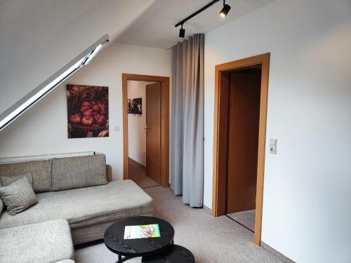 Χώρος καθιστικού στο Zum Schnapsbrenner - Hotel garni