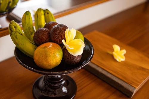 Jídlo v vily nebo okolí