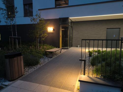 Het gebouw waarin het appartement zich bevindt