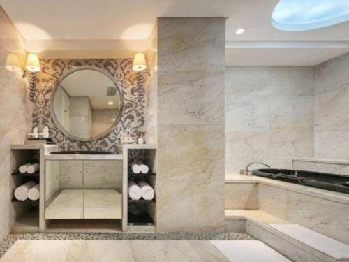 Koupelna v ubytování Haihua Hotel Hangzhou