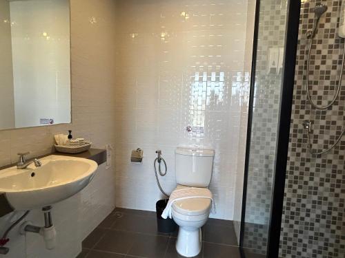 Koupelna v ubytování Suntria Hotel Pattaya