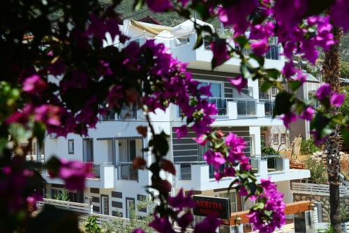 Κήπος έξω από το Neruda Hotel