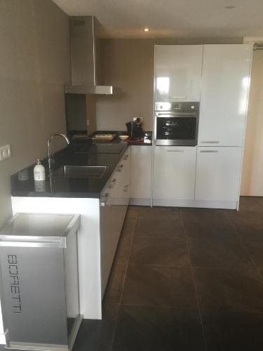 Dapur atau dapur kecil di Boerderij de Waard