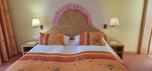Ein Bett oder Betten in einem Zimmer der Unterkunft Gasthof Gutmann