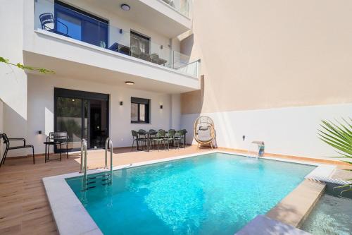 Cristalya Pool Villa Sea View Kallithea