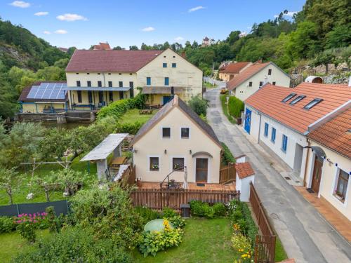 a view of a village with houses at Holiday Home Parkany 2 by Interhome in Bechyně