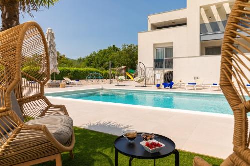 Villa Marijeta exclusive 5 star villa with 50sqm private pool, 6 bedrooms and playroom